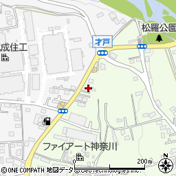 神奈川県厚木市三田2周辺の地図