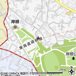 神奈川県横浜市港北区岸根町727周辺の地図