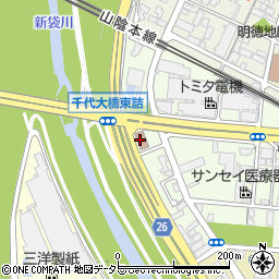 鳥取市役所　鳥取市パーソナルサポートセンター周辺の地図