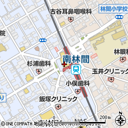 キャンドゥ小田急マルシェ南林間店周辺の地図