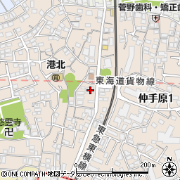 セブンイレブン横浜妙蓮寺店周辺の地図
