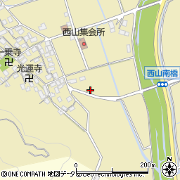 滋賀県長浜市木之本町西山767周辺の地図