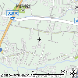 長野県飯田市大瀬木817周辺の地図