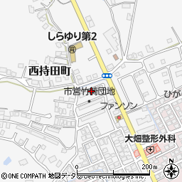 島根県松江市西持田町350周辺の地図