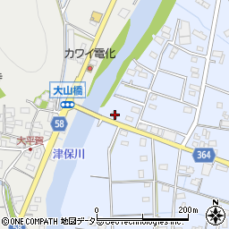 岐阜県加茂郡富加町大山780周辺の地図