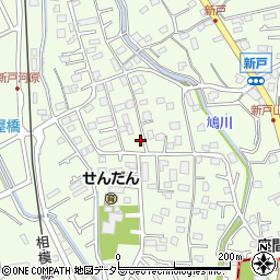 神奈川県相模原市南区新戸2027-1周辺の地図