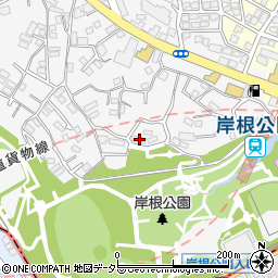 神奈川県横浜市港北区岸根町485周辺の地図