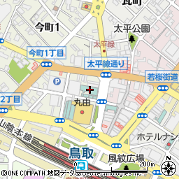 鳥取グリーンホテルモーリス周辺の地図