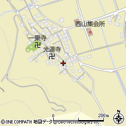 滋賀県長浜市木之本町西山903周辺の地図