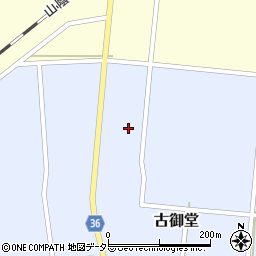鳥取県西伯郡大山町古御堂154周辺の地図
