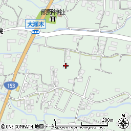 長野県飯田市大瀬木810-7周辺の地図