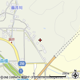 兵庫県豊岡市日高町藤井周辺の地図