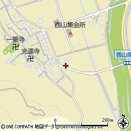 滋賀県長浜市木之本町西山760周辺の地図