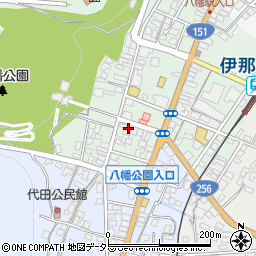 長野県飯田市八幡町1970周辺の地図
