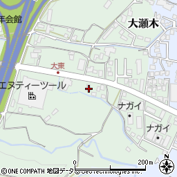 長野県飯田市大瀬木288周辺の地図