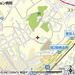 神奈川県横浜市神奈川区菅田町2720周辺の地図