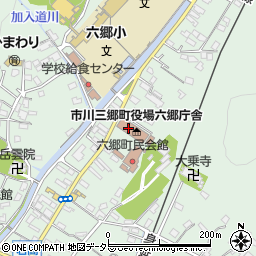 市川　三郷こころの相談ダイヤル周辺の地図