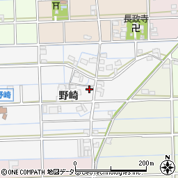 岐阜県岐阜市門屋野崎288-1周辺の地図