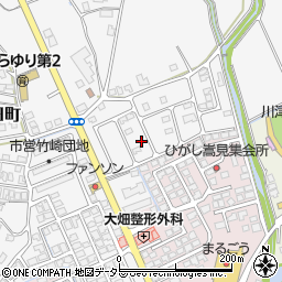 島根県松江市西持田町348-36周辺の地図