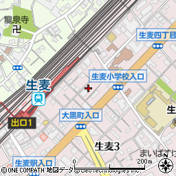 鶴飯ビル周辺の地図
