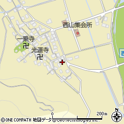 滋賀県長浜市木之本町西山796周辺の地図