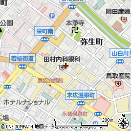 鳥取県鳥取市末広温泉町219周辺の地図