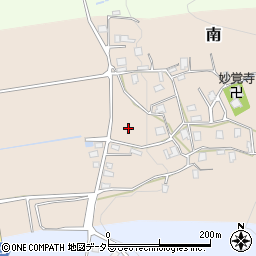 福井県若狭町（三方上中郡）南周辺の地図