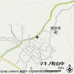 滋賀県高島市マキノ町山中558周辺の地図