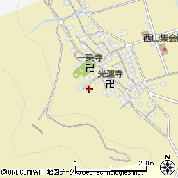 滋賀県長浜市木之本町西山887周辺の地図