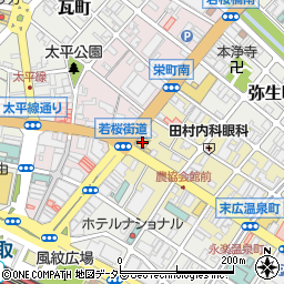 社団法人鳥取県物産協会周辺の地図