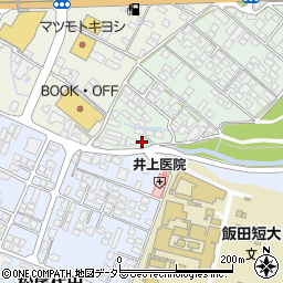 長野県飯田市八幡町595周辺の地図