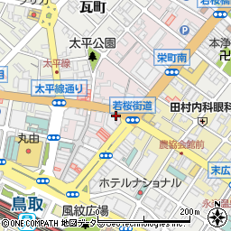 鳥取県鳥取市栄町601周辺の地図