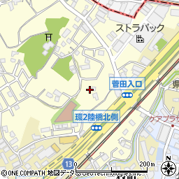 神奈川県横浜市神奈川区菅田町2849周辺の地図