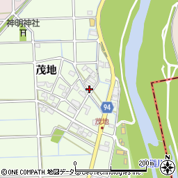 岐阜県岐阜市茂地50周辺の地図