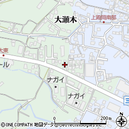 長野県飯田市大瀬木185周辺の地図