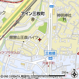 神奈川県横浜市神奈川区三枚町周辺の地図