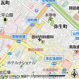 鳥取県鳥取市末広温泉町114周辺の地図