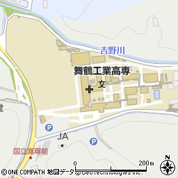 国立舞鶴工業高等専門学校周辺の地図