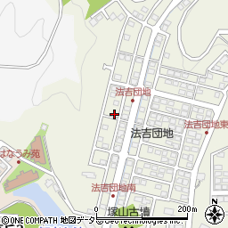島根県松江市西法吉町31-27周辺の地図
