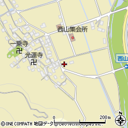 滋賀県長浜市木之本町西山753周辺の地図