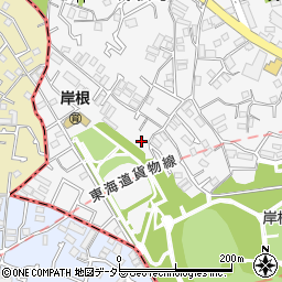 神奈川県横浜市港北区岸根町721周辺の地図