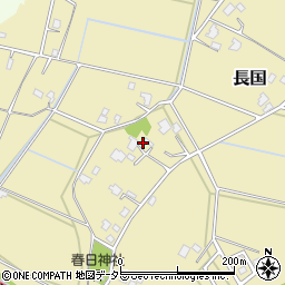 千葉県大網白里市長国55周辺の地図