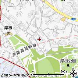 神奈川県横浜市港北区岸根町511周辺の地図
