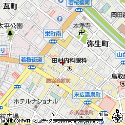 鳥取県鳥取市末広温泉町115周辺の地図