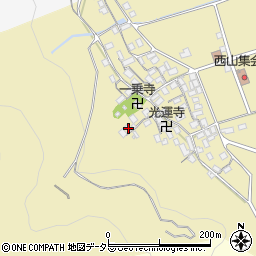 滋賀県長浜市木之本町西山882周辺の地図