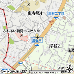 ウエインズトヨタ神奈川　東寺尾店周辺の地図