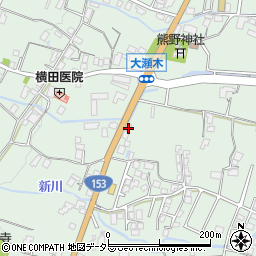 長野県飯田市大瀬木913-1周辺の地図