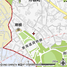 神奈川県横浜市港北区岸根町720周辺の地図