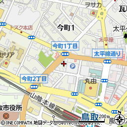 鳥取駅前商店街振興組合周辺の地図