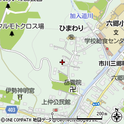 山梨県西八代郡市川三郷町岩間2781周辺の地図